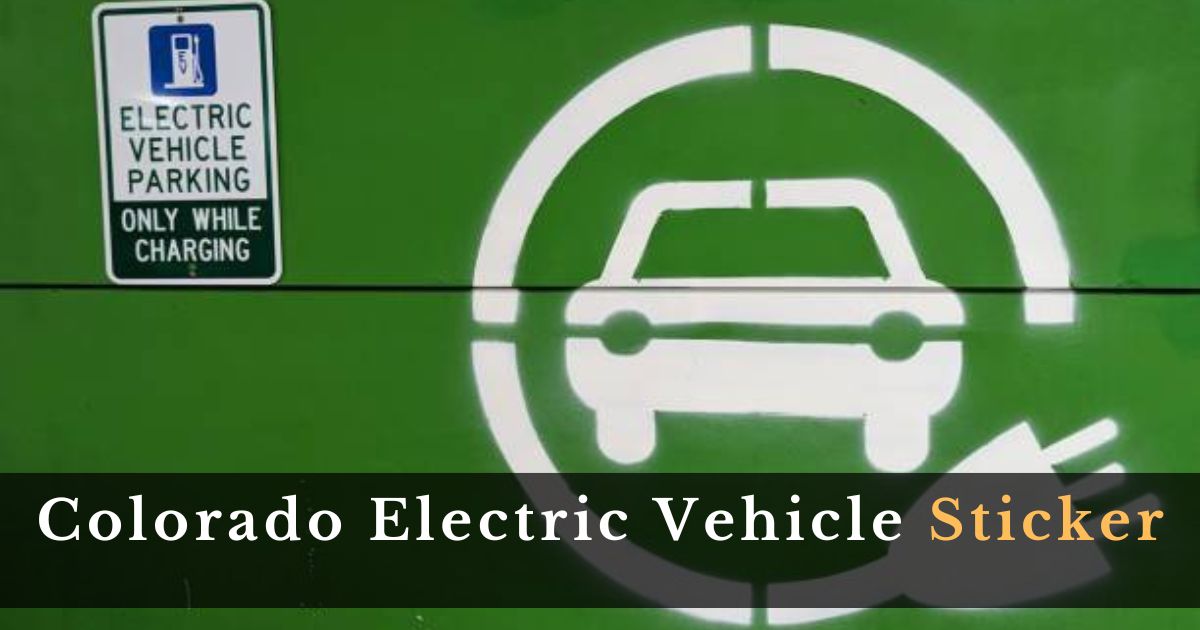 Colorado Electric Vehicle Sticker