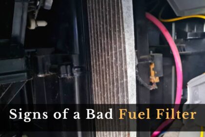 Signs of a Bad Fuel Filter