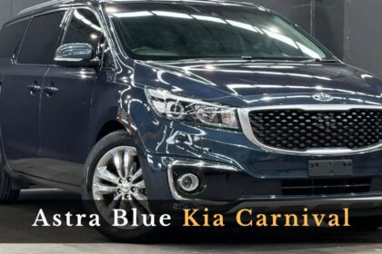 Astra Blue Kia Carnival