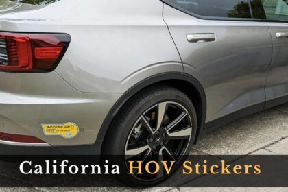 California HOV Stickers