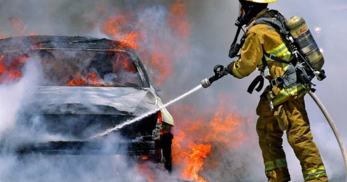 Can Firefighters Put Out Electric Car Fires