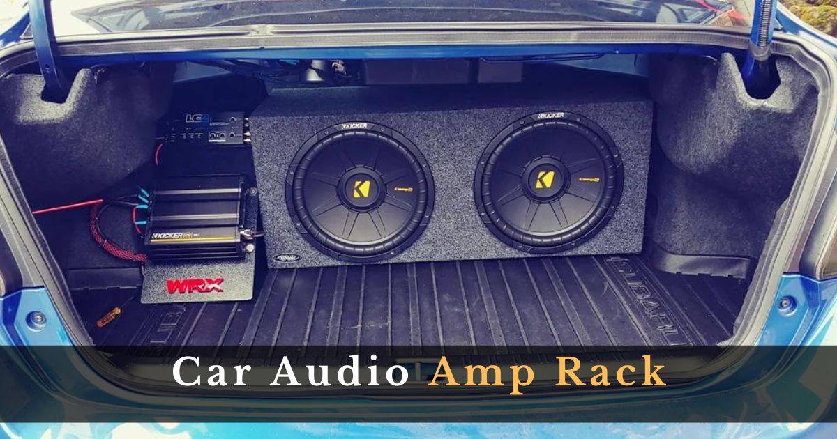 Car Audio Amp Rack