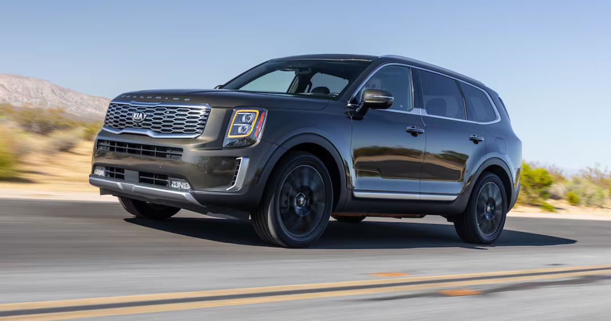 Feature	Ford Explorer	Kia Telluride
Starting MSRP	Around $36,000	Around $33,000
Horsepower	Up to 300 hp	Up to 291 hp
Torque	Up to 310 lb-ft	Up to 262 lb-ft
Seating Capacity	Up to 7	Up to 7
Cargo Space (all seats up)	18.2 cu ft	21 cu ft
Towing Capacity	Up to 5,600 lbs	Up to 5,000 lbs
Standard Driver-Assistance Features	Ford Co-Pilot360	Kia Drive Wise Driver Assist
Tech Features (standard/available)	SYNC® system (4.2" or 8.0"), 10.1" touchscreen	UVO infotainment system (8" or 10.25" touchscreen)
Fuel Economy (city/highway)	Up to 19/27 mpg	Up to 20/26 mpg
Ford Explorer Vs Kia Telluride