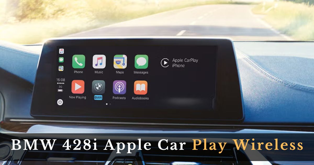 BMW 428i Apple Car Play Wireless